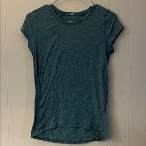 lululemon athletica Dark Teal Short Sleeve Tee